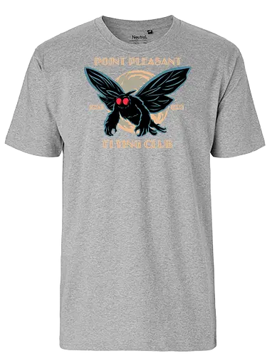 Flying Club - Mothman, Flying, Club - Fairtrade T-Shirt