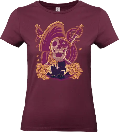 Pirate's Treasure - One Eyed Willy, Goonies - Standard T-Shirt (Women)