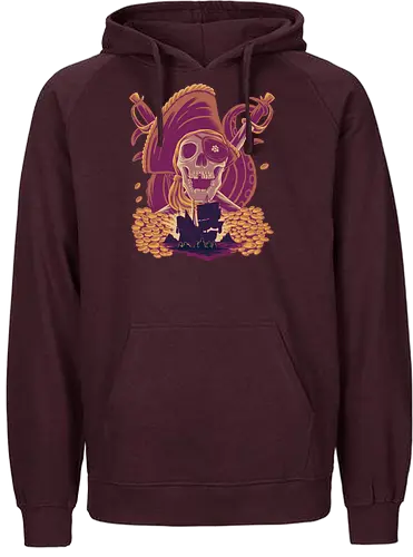 Pirate's Treasure - One Eyed Willy, Goonies - Fairtrade Hoodie
