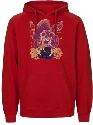 Pirate's Treasure - One Eyed Willy, Goonies - Fairtrade Hoodie