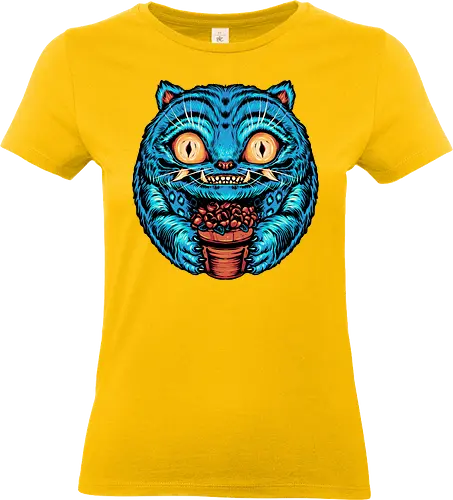 Stay Super natural - Movie, hunter, demons, superstars, tiger, animal, cute, animation, animated - Standard T-Shirt (Women)