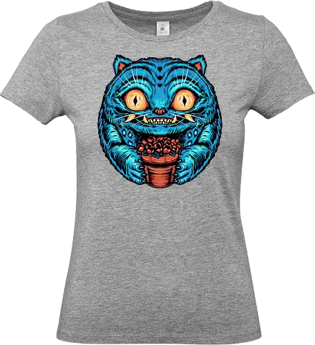 Stay Super natural - Movie, hunter, demons, superstars, tiger, animal, cute, animation, animated - Standard T-Shirt (Women)