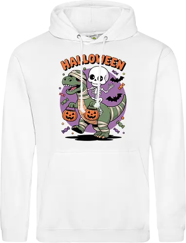 Halloween Dinosaur and Skeleton 