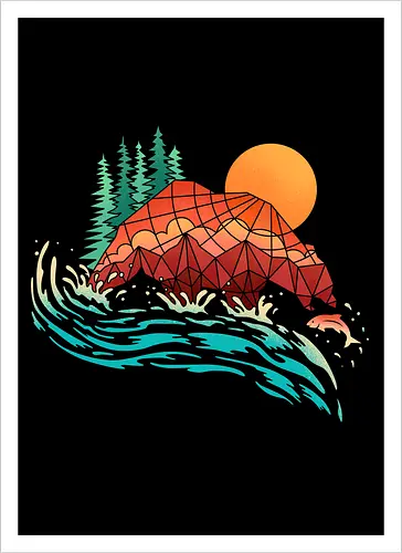 Wild Balance - Bear Catching Fish