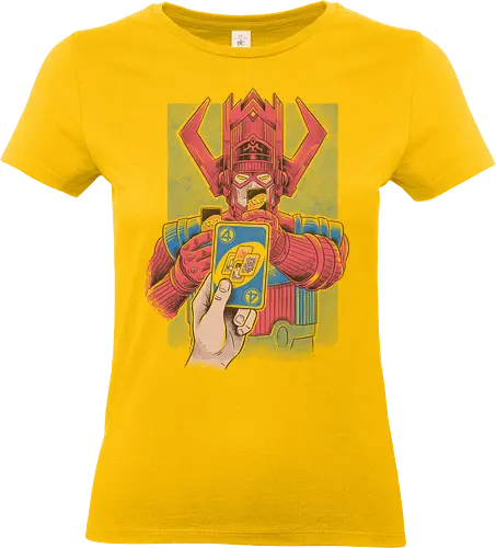 +4 - fantastic four, galactus, geek, nerd, movie, uno - Standard T-Shirt (Women)