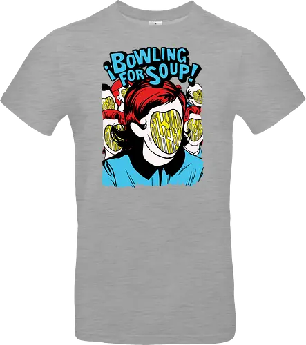 Bowling for Soup - Pop-Punk-Kunst Texas 1994 - Bunter Cartoonstil