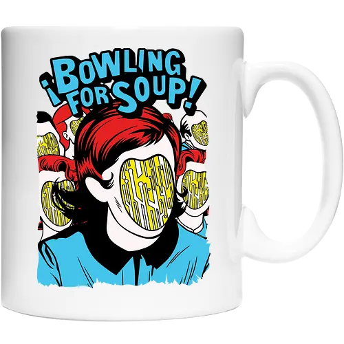 Bowling for Soup - Pop-Punk-Kunst Texas 1994 - Bunter Cartoonstil