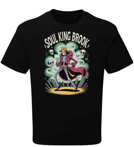Soul King Brook Pirate Rockstar Skeleton Art