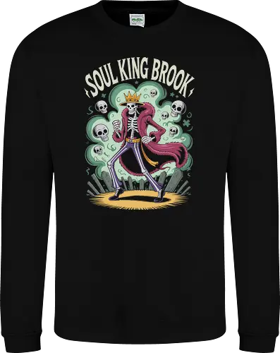 Soul King Brook Pirate Rockstar Skeleton Art