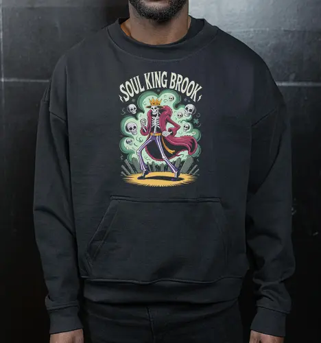 Soul King Brook Pirate Rockstar Skeleton Art