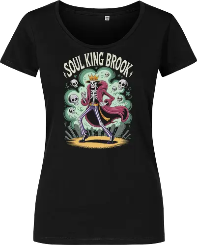Soul King Brook Pirate Rockstar Skeleton Art