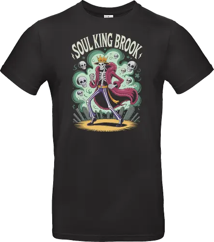 Soul King Brook Pirate Rockstar Skeleton Art