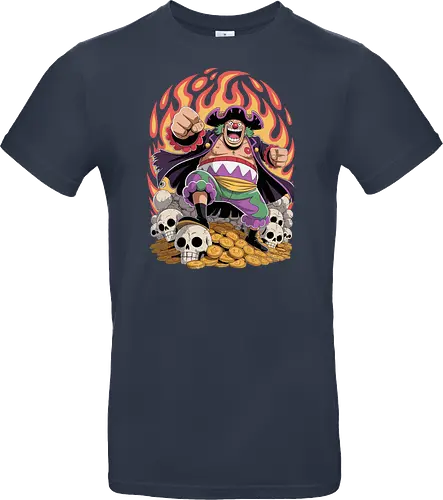 Buggy the Clown Pirate Pirate King Treasure Art