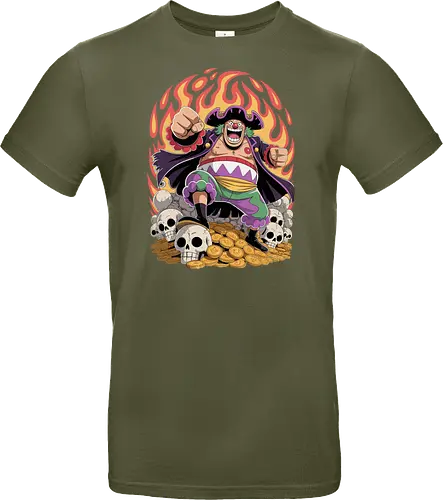 Buggy the Clown Pirate Pirate King Treasure Art