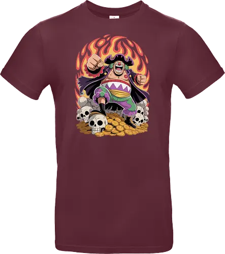 Buggy the Clown Pirate Pirate King Treasure Art
