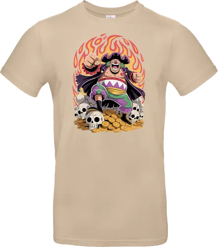 Buggy the Clown Pirate Pirate King Treasure Art