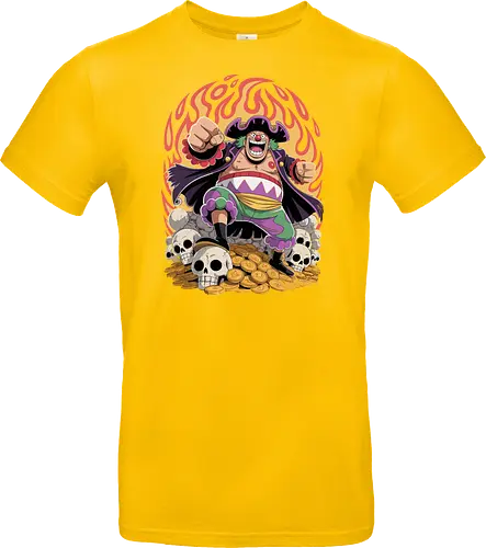 Buggy the Clown Pirate Pirate King Treasure Art