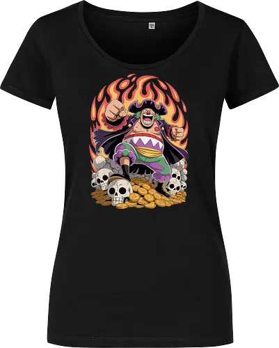 Buggy the Clown Pirate Pirate King Treasure Art