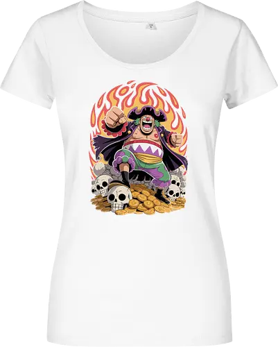 Buggy the Clown Pirate Pirate King Treasure Art