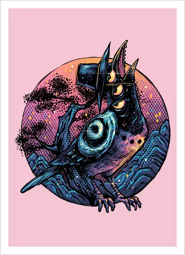 Crow from the underworld