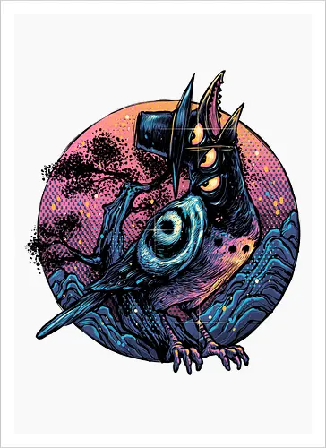 Crow from the underworld