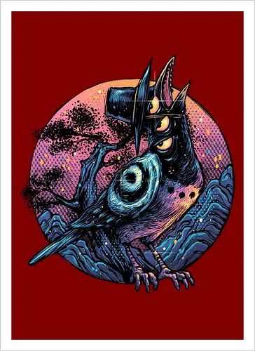 Crow from the underworld