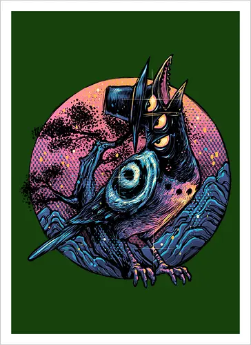 Crow from the underworld