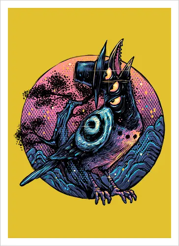 Crow from the underworld