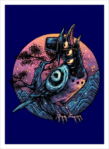 Crow from the underworld