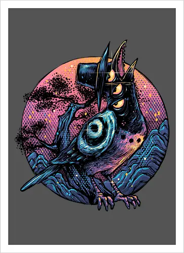 Crow from the underworld