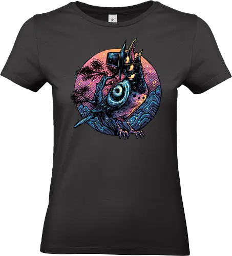 Crow from the underworld - Movie, hunter, demons, superstars, crow, animal, animation, animated - Standard T-Shirt (Women)