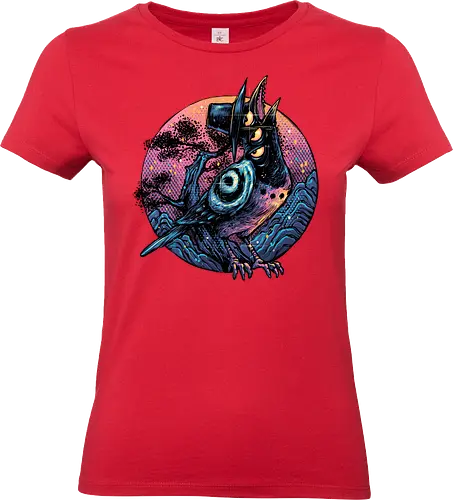 Crow from the underworld - Movie, hunter, demons, superstars, crow, animal, animation, animated - Standard T-Shirt (Women)