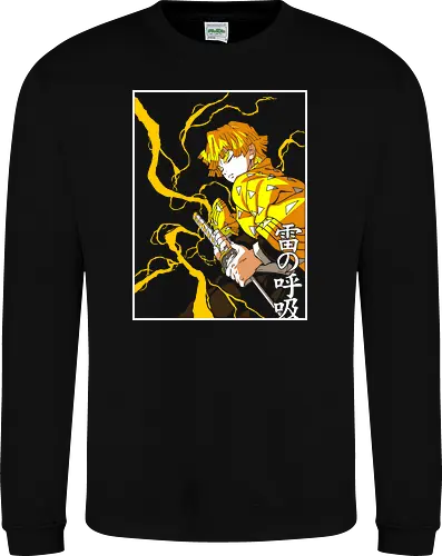  Zenitsu Agatsuma Thunder Breathing Slayer Art