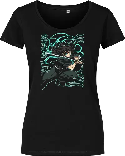 Muichiro Tokito Mist Hashira Slayer Anime Art