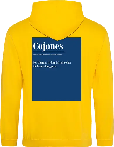 Cojones [koˈxones] – Micromoment, mentale Klarheit.