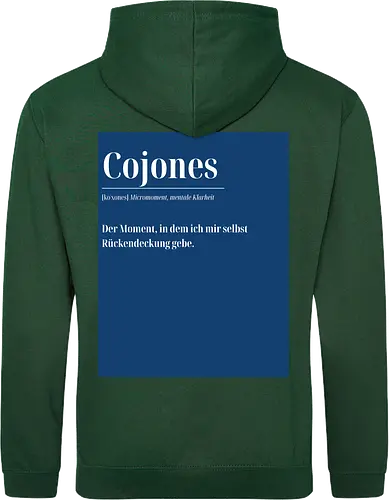 Cojones [koˈxones] – Micromoment, mentale Klarheit - Rückendruck