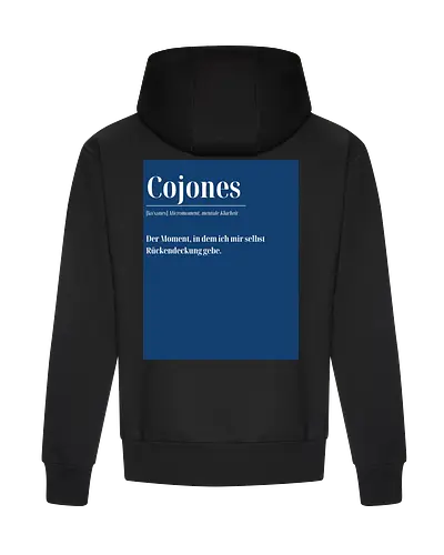 Cojones [koˈxones] – Micromoment, mentale Klarheit - Rückendruck