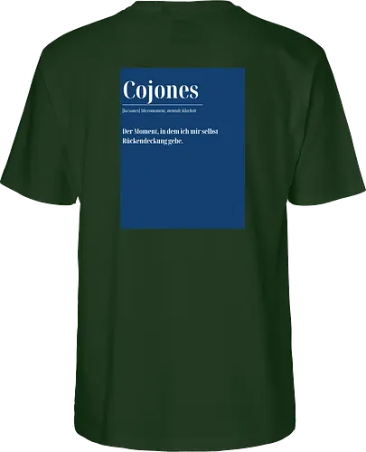 Cojones [koˈxones] – Micromoment, mentale Klarheit - Rückendruck