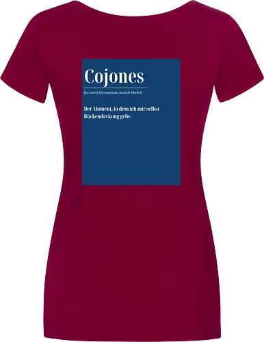 Cojones [koˈxones] – Micromoment, mentale Klarheit - Rückendruck