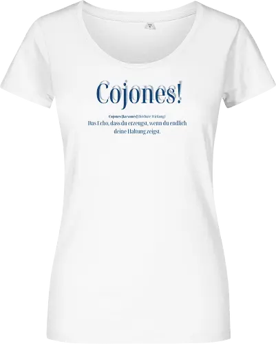 Cojones [koˈxones]-Dein Echo der Haltung