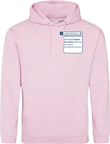 Cojones [koˈxones] | Ich steh für mich ein