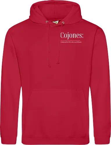 Cojones [koˈxones] | Ich weiß, was ich kann