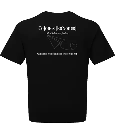 Cojones [koˈxones]-Selbstwert