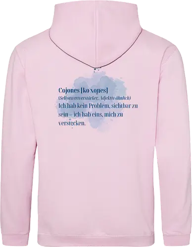 Cojones [koˈxones]-Selbstwertverstärker