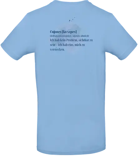 Cojones [koˈxones]-Selbstwertverstärker - Rückendruck