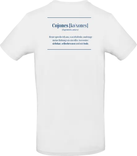 Cojones-Tagesmotto