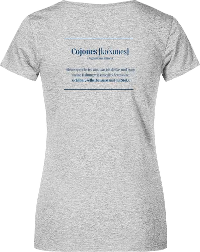 Cojones-Tagesmotto