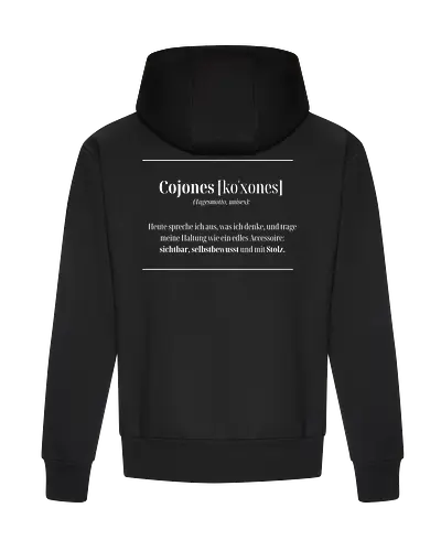Cojones-Tagesmotto