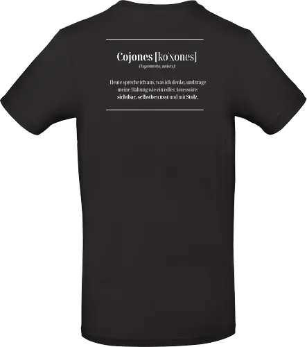 Cojones-Tagesmotto