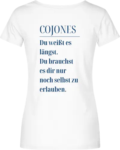 Cojones [koˈxones]-Du weißt es längst.